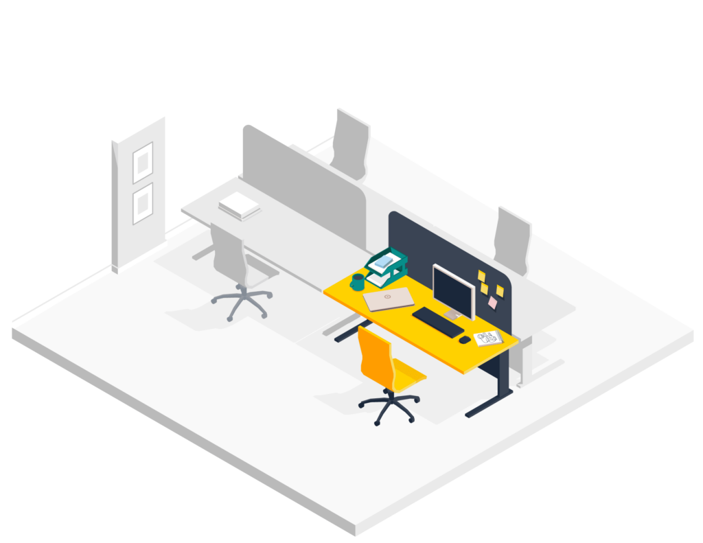 Espaces de coworking et bureaux résidents du Rucher Créatif